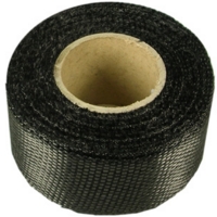 Woven Carbon Tape 75mm wide. 200g/m2 - price per metre