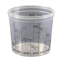 Clear Graduated Mixing Cup 385ml