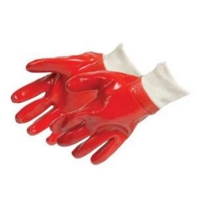 Silverline Red PVC Gloves (One Size)