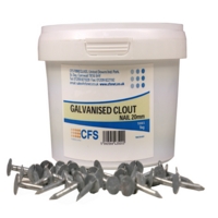 Galvanised Clout Nail 20mm 1kg