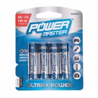 AA Super Alkaline Battery 4 Pk