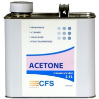 Pure Acetone Brush Cleaner 2.5 litre