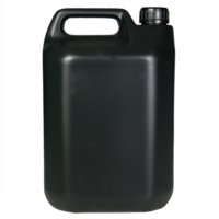 Jerrycan HDPE Black 38mm with Wadded Cap 5 ltr