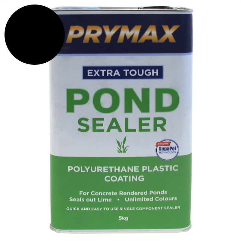 CFS Fibreglass - Prymax Pond Sealer Black 5kg - GRP Supplies