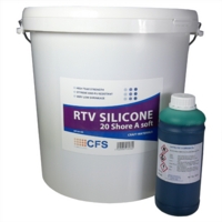RTV 20 Silicone Slow Kit with Green Catalyst 21kg
