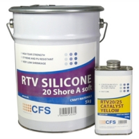 RTV 20 Silicone Fast Kit with Yellow Catalyst 5.25kg