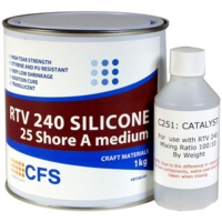 RTV 240 Addition Cure Silicone Kit 1.1kg