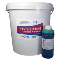 RTV 25 Silicone Slow Kit with Green Catalyst 21kg