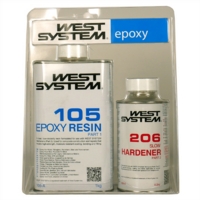 West System Epoxy A Pack 105/206 Slow 1.2kg