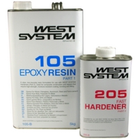 West System Epoxy B Pack 105/205 Fast 6kg Kit